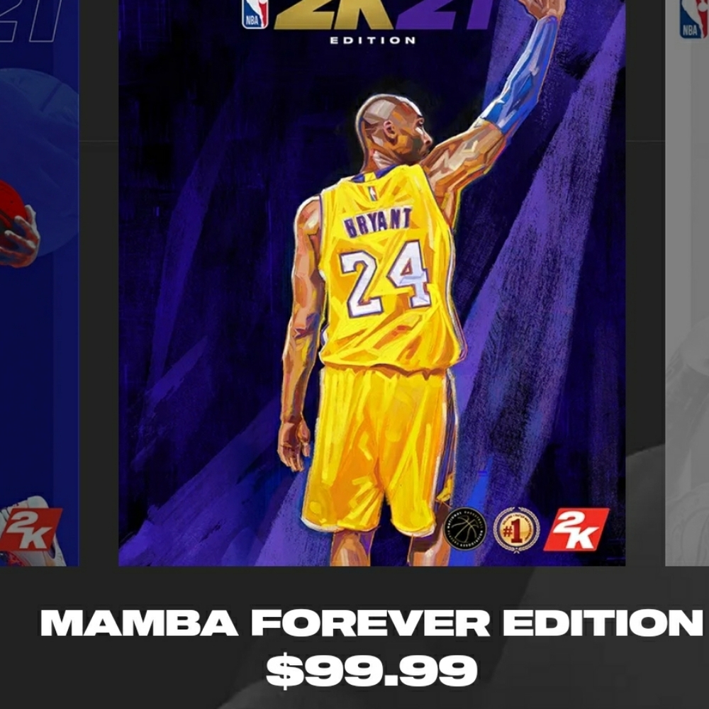 Please read 2k21 ps5 mamba forever edition